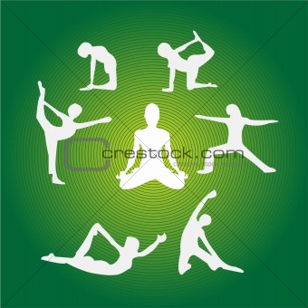 Yoga keeps you fit and healthy - Different yoga poses