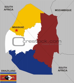 Swaziland Map