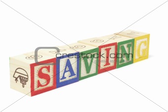 Alphabet Blocks - Saving