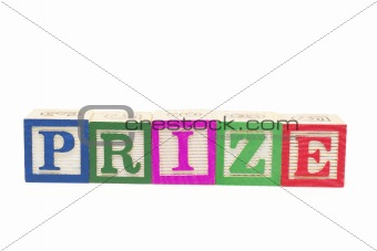 Alphabet Blocks - Prize