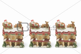 Miniature Christmas Buildings