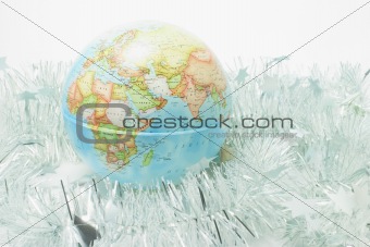 Globe with Tinsels