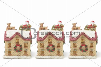 Miniature Christmas Buildings