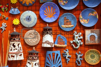 Santa Cruz Seros handcraft ceramics souvenir
