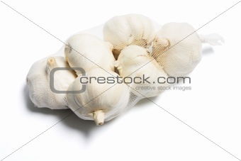 Garlic in Mesh Bag