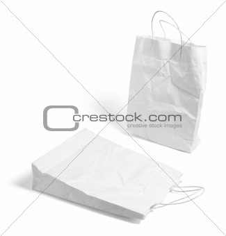 Crumpled Shopping Bags