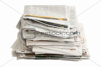 Old Newspapers for Recycling