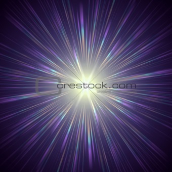 violet light