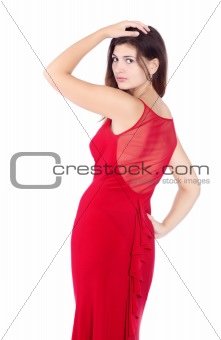 Sexy Woman In Red