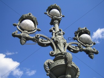 sky. lamp. St.-Petersburg