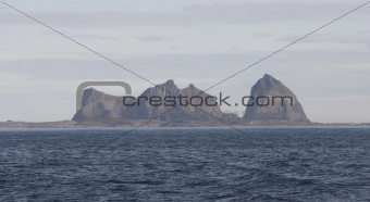 Mountain in the sea