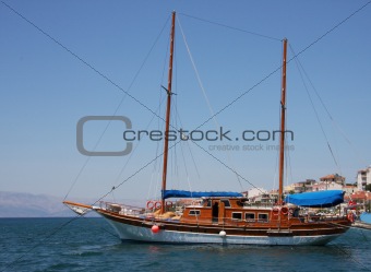 Traditional Turkish Boat or Gulet