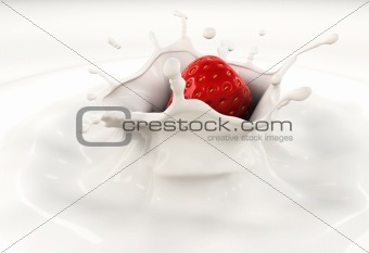 Straberry - Milk Splash