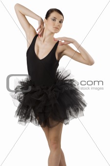 ballerina in black