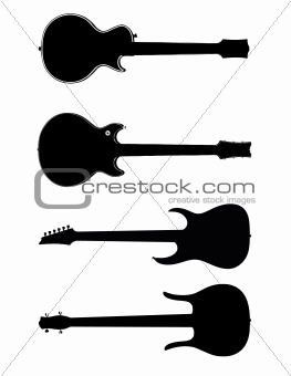 all kind of guitars