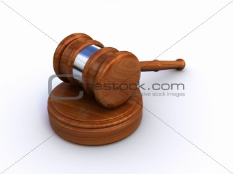 judge gavel 3d