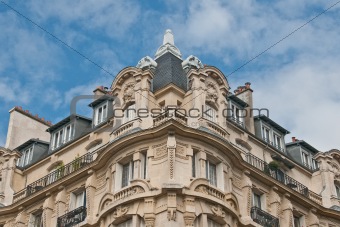 Corner Apartment in Paris