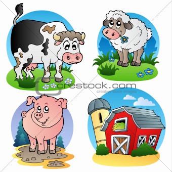 Various farm animals 1