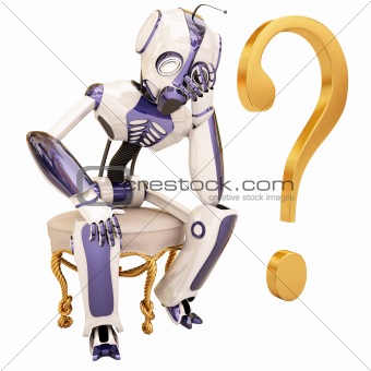 robot and question