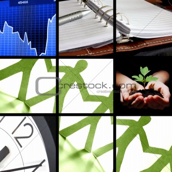 collage of business or finance