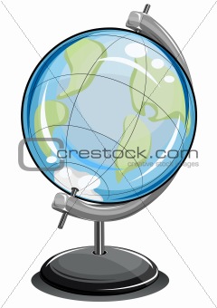 globe earthly ball