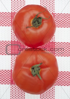 Pair of Fresh Tomatoes