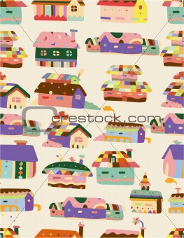 seamless House pattern
