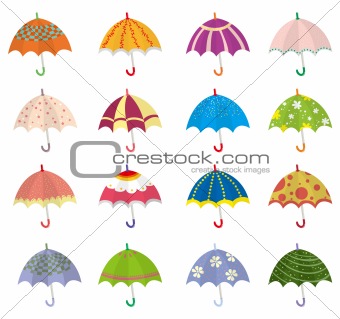 cartoon Umbrellas icon