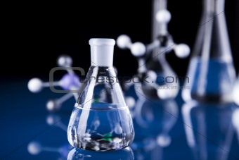Molecular Model,  Laboratory glass