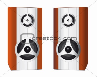 Two speakers for your computer