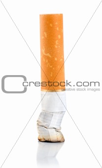 Cigarette butt (Clipping Path)