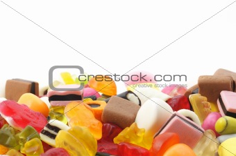 candy and copyspace