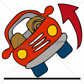 Automobile Rolling Over