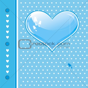 Blue heart