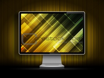 Vector digital LCD monitor