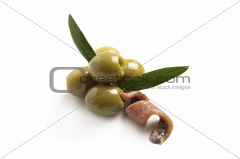 olives and anchoy