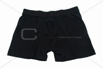 Male underwear isolated on the white
