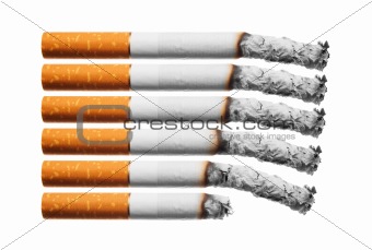 burn cigarettes set