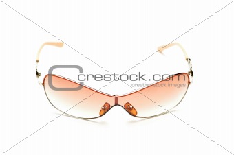 Sun glasses isolated on  the white background