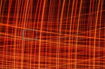 Vivid Orange Abstract Background Series