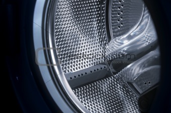 Washing machine drum interior