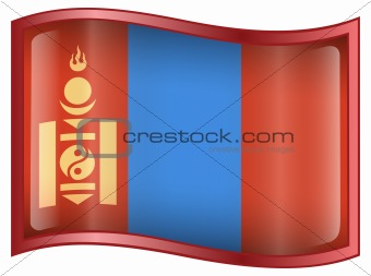 Mongolia Flag icon.