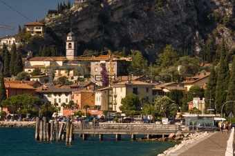 Torbole view (lake Garda, Italy)