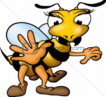 Wasp greeting