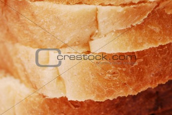 bread crust closeup
