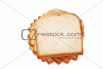 spiral tower toast bread