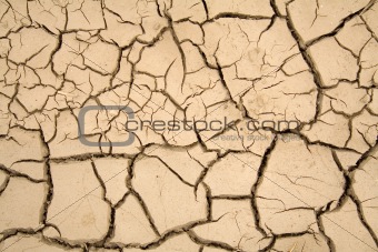 Dry soil - global warming