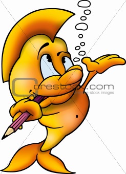 Happy Gold fish Painter