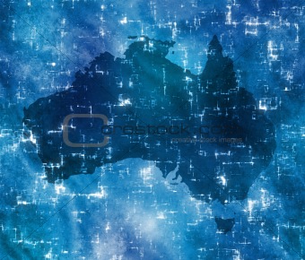 high tech australia map
