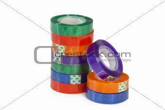 Colorful adhesive tape